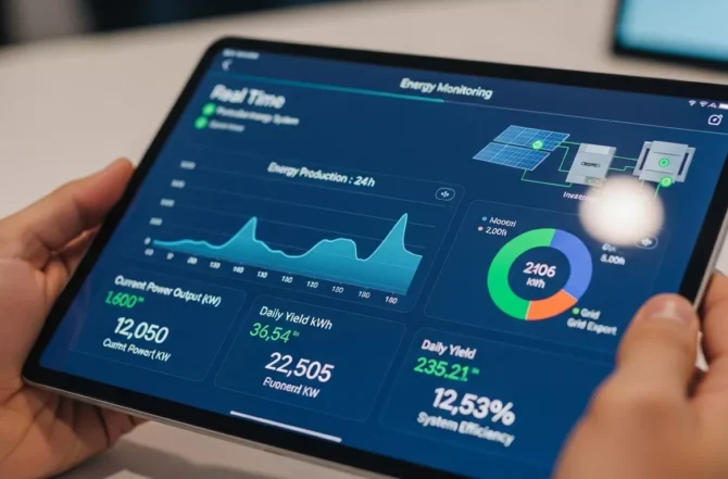 Monitoramento de Sistema de Energia Fotovoltaica